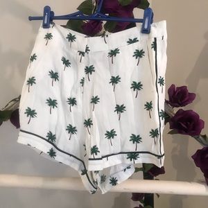 Palm tree shorts